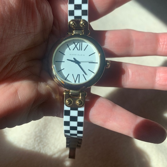 Awesome new Anne Klein, checkerboard watch---FINAL PRICE main image 3